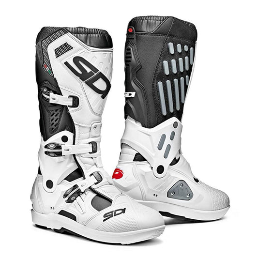 SIDI ATOJO SRS BOOTS - BLACK/WHITE MCLEOD ACCESSORIES (P) sold by Cully's Yamaha