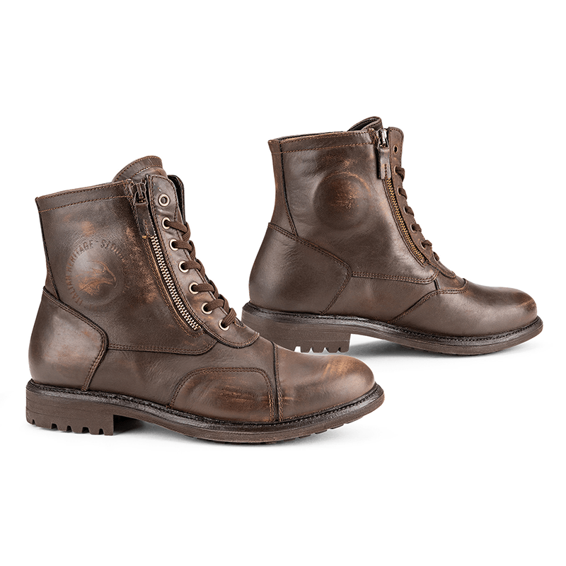 FALCO AVIATOR BOOTS - BROWN MOTO NATIONAL ACCESSORIES PTY sold by Cully's Yamaha