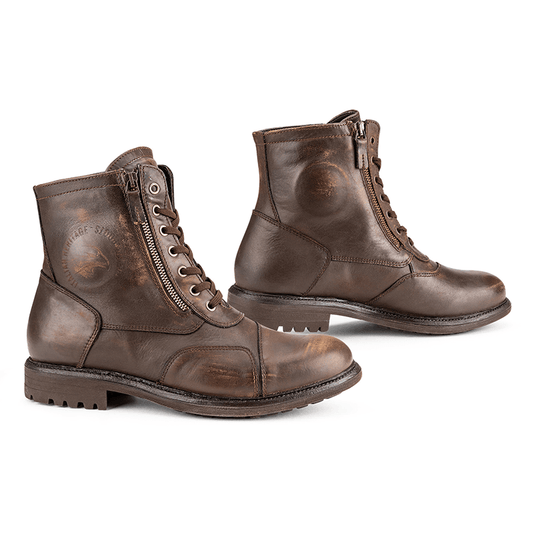 FALCO AVIATOR BOOTS - BROWN MOTO NATIONAL ACCESSORIES PTY sold by Cully's Yamaha