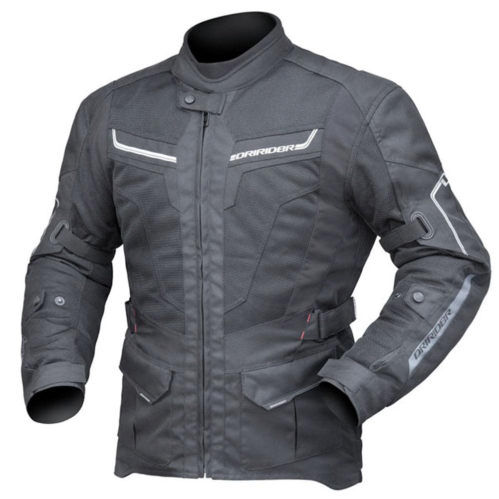 DRIRIDER APEX 5 AIRFLOW JACKET - BLACK MCLEOD ACCESSORIES (P) sold by Cully's Yamaha