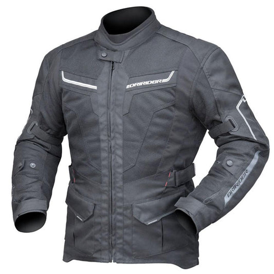 DRIRIDER APEX 5 AIRFLOW JACKET - BLACK MCLEOD ACCESSORIES (P) sold by Cully's Yamaha