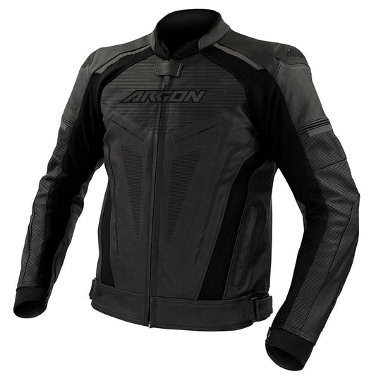 ARGON DESCENT PERFORATED JACKET - STEALTH MCLEOD ACCESSORIES (P) sold by Cully's Yamaha