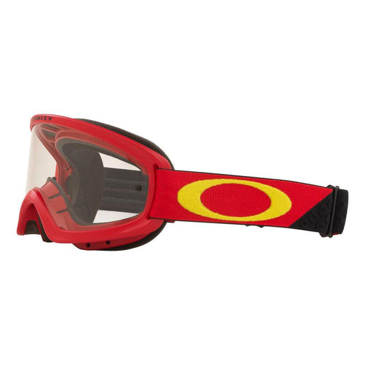 OAKLEY O FRAME 2.0 PRO MX YOUTH GOGGLE - B1B RED YELLOW MONZA IMPORTS sold by Cully's Yamaha