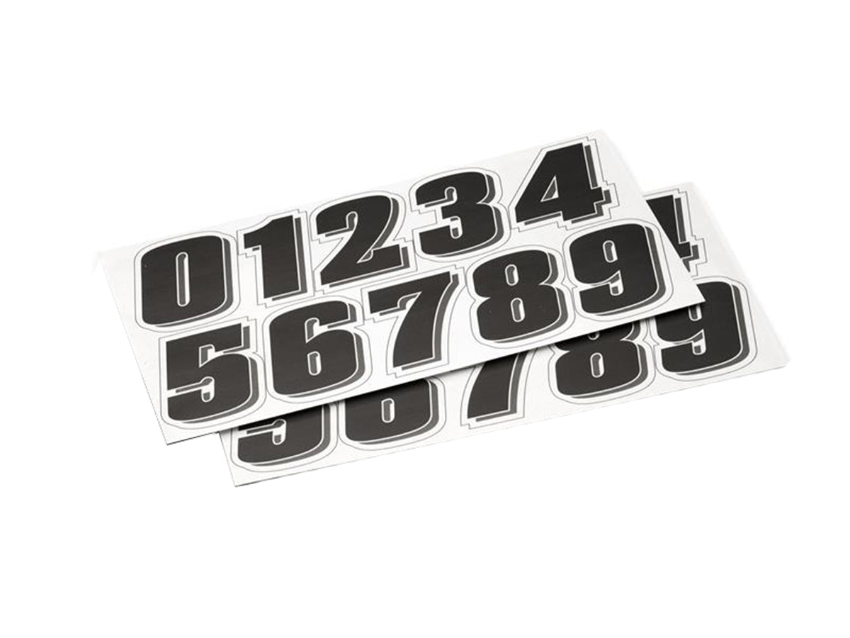 Number Plate Sticker Kit