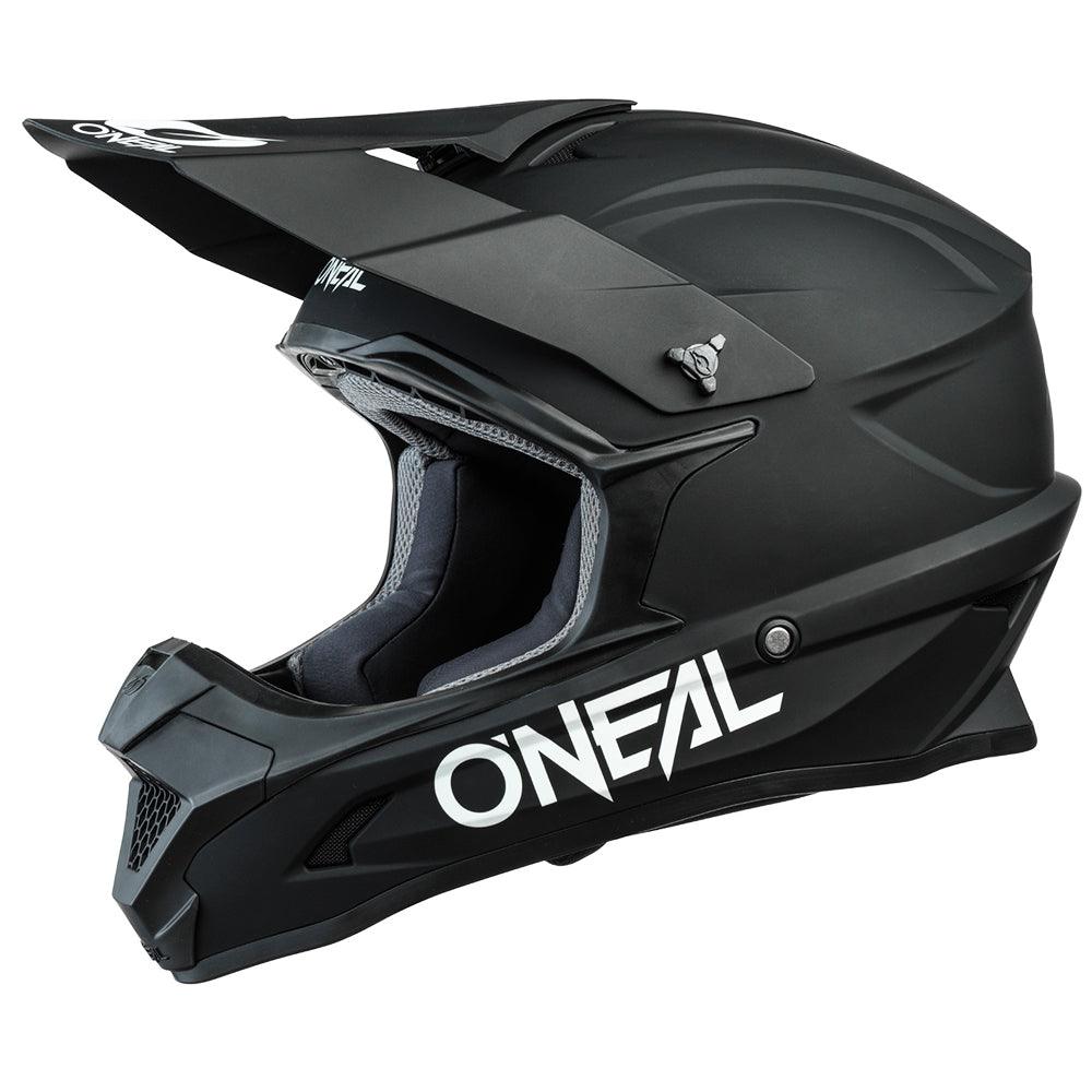 ONEAL 1 SERIES SOLID YOUTH HELMET - BLACK CASSONS PTY LTD sold by Cully's Yamaha