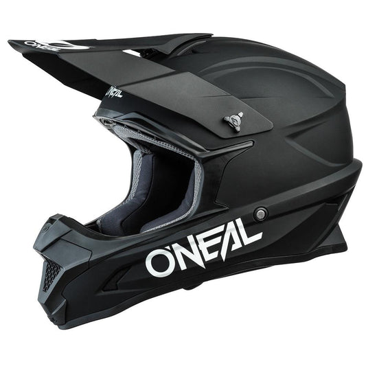 ONEAL 1 SERIES SOLID YOUTH HELMET - BLACK CASSONS PTY LTD sold by Cully's Yamaha