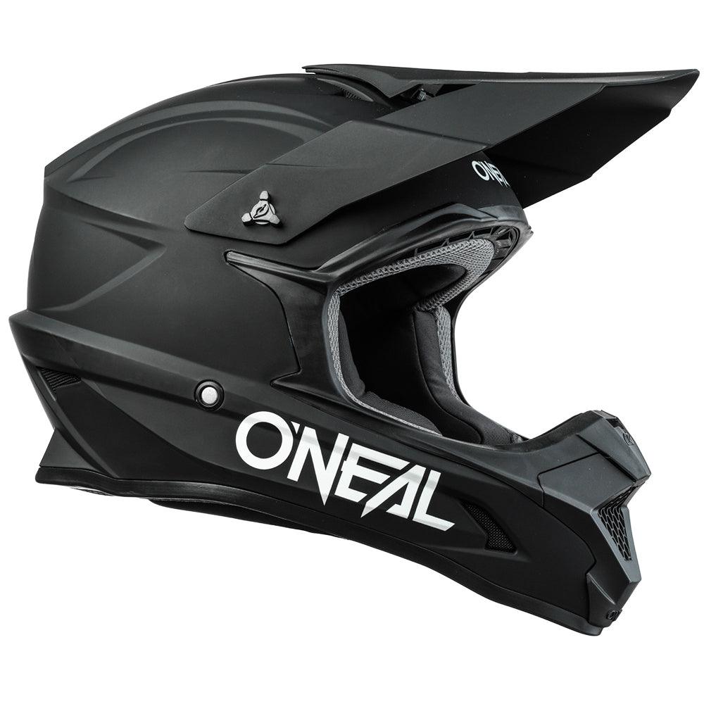 ONEAL 1 SERIES SOLID YOUTH HELMET - BLACK CASSONS PTY LTD sold by Cully's Yamaha