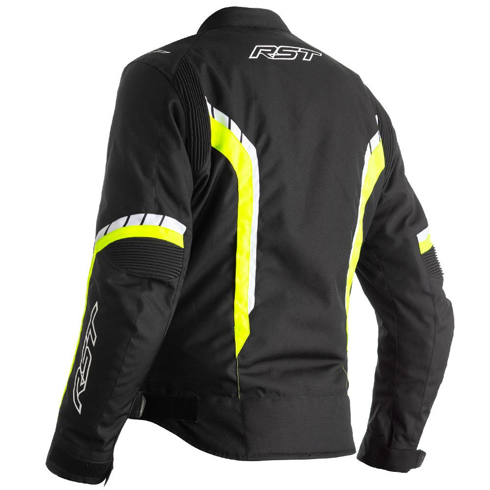 RST AXIS CE SPORT WATERPROOF JACKET - BLACK/FLUO YELLOW MONZA IMPORTS sold by Cully's Yamaha