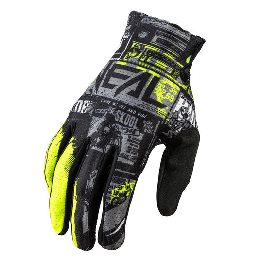ONEAL MATRIX RIDE YOUTH GLOVES - BLACK/NEON YELLOW CASSONS PTY LTD sold by Cully's Yamaha