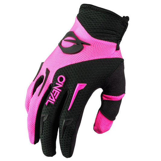 ONEAL ELEMENT GLOVES - BLACK/PINK CASSONS PTY LTD sold by Cully's Yamaha