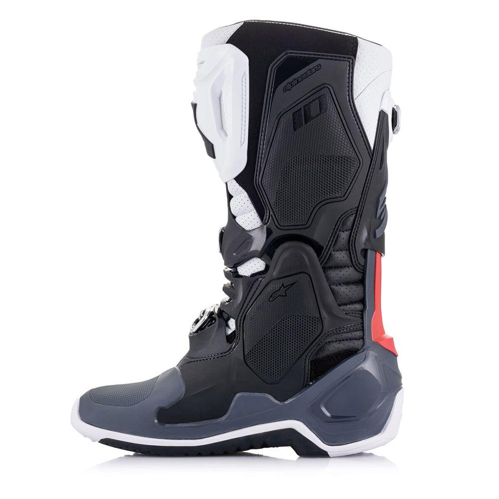 ALPINESTARS TECH 10 (MY20) BOOTS - SUPERVENTED BLACK/WHITE/GREY/RED MONZA IMPORTS sold by Cully's Yamaha