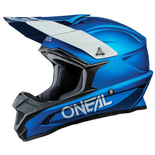 ONEAL 1 SERIES SOLID YOUTH HELMET - BLUE CASSONS PTY LTD sold by Cully's Yamaha 