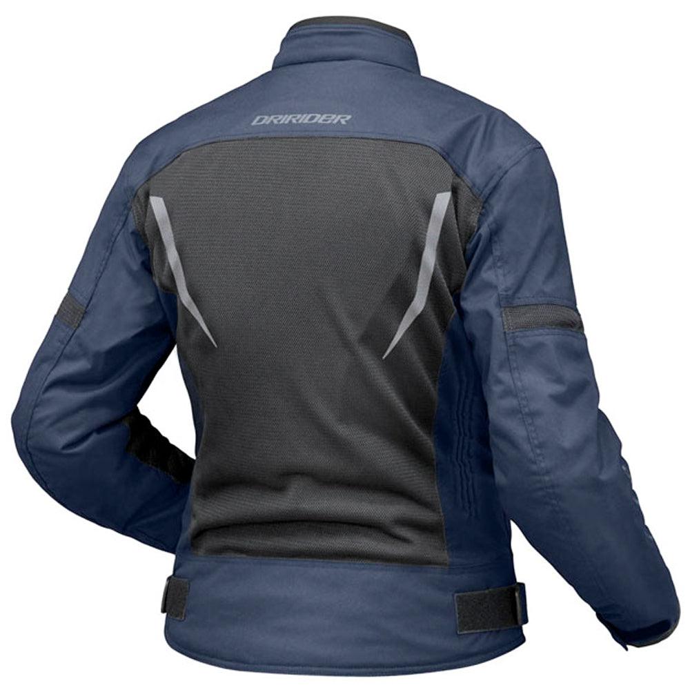 DRIRIDER BREEZE LADIES JACKET - NAVY MCLEOD ACCESSORIES (P) sold by Cully's Yamaha