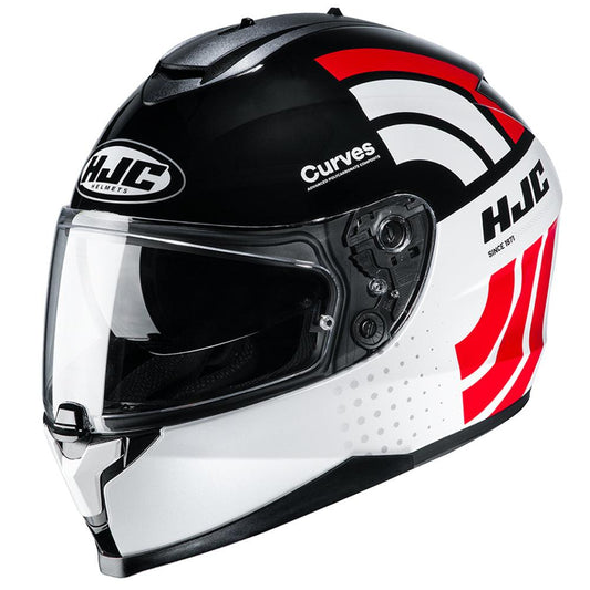 HJC C70 CURVES HELMET - MC1 MCLEOD ACCESSORIES (P) sold by Cully's Yamaha