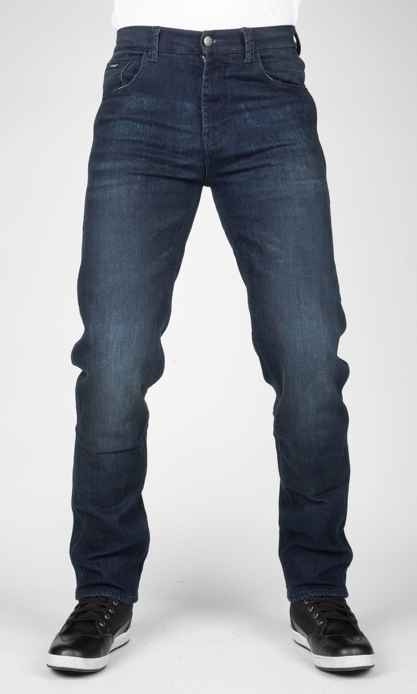 BULL-IT COVERT EVO STRAIGHT JEANS SHORT LEG - BLUE CASSONS PTY LTD sold by Cully's Yamaha