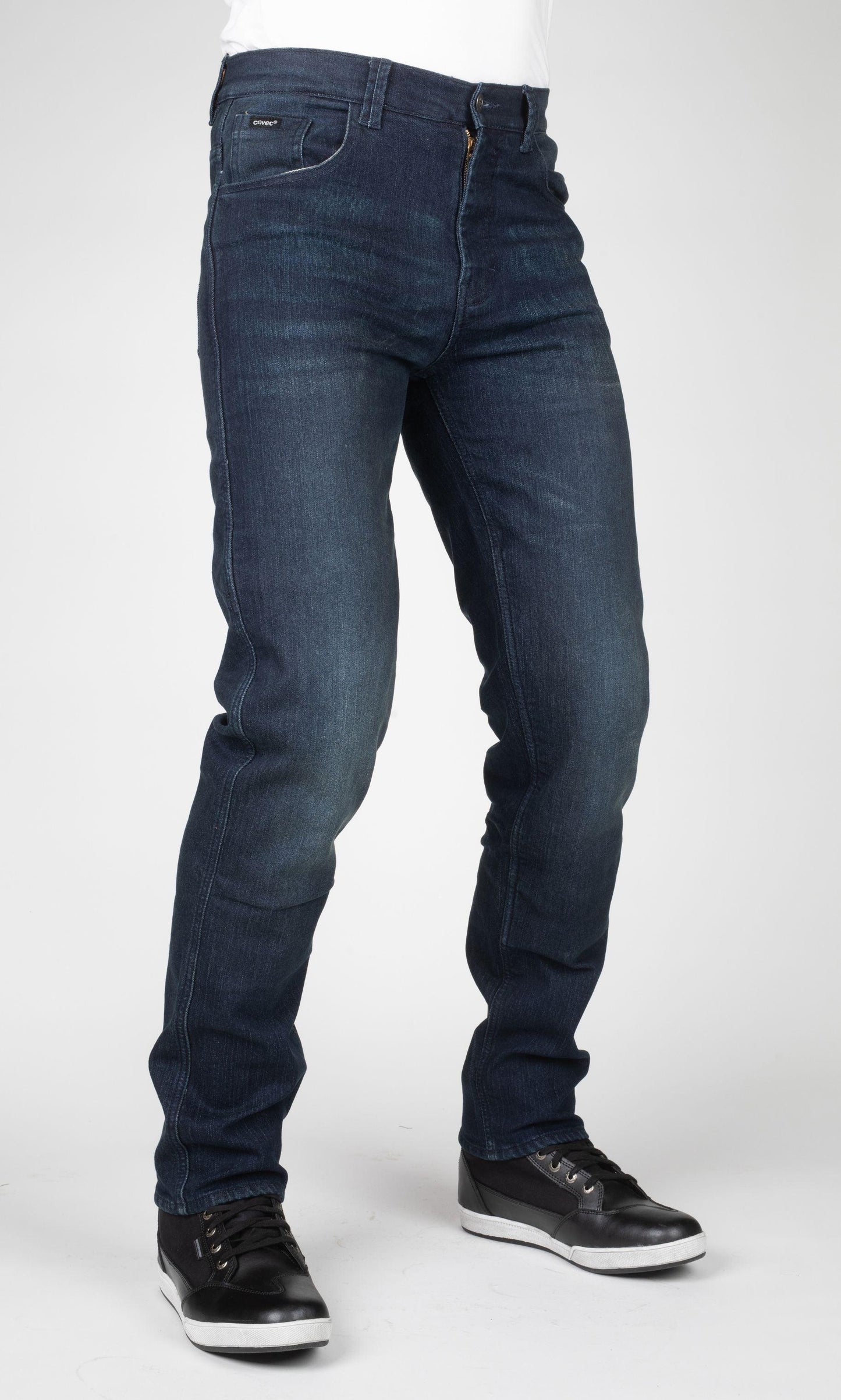 BULL-IT COVERT EVO STRAIGHT JEANS SHORT LEG - BLUE CASSONS PTY LTD sold by Cully's Yamaha