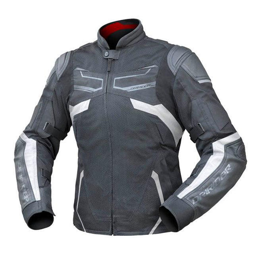 DRIRIDER CLIMATE CONTROL EXO 3 LADIES JACKET - BLACK/WHITE MCLEOD ACCESSORIES (P) sold by Cully's Yamaha