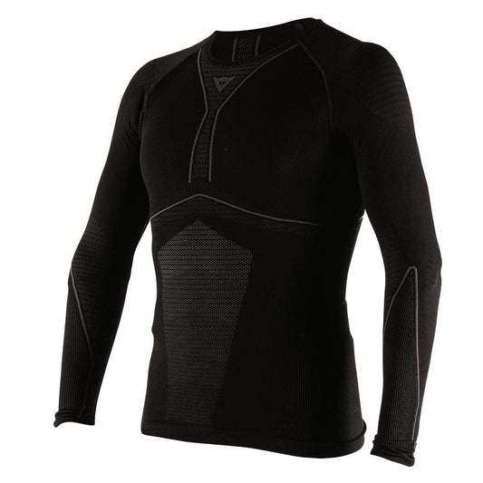 DAINESE D-CORE DRY TEE LONG SLEEVED - BLACK/ANTHRACITE MCLEOD ACCESSORIES (P) sold by Cully's Yamaha