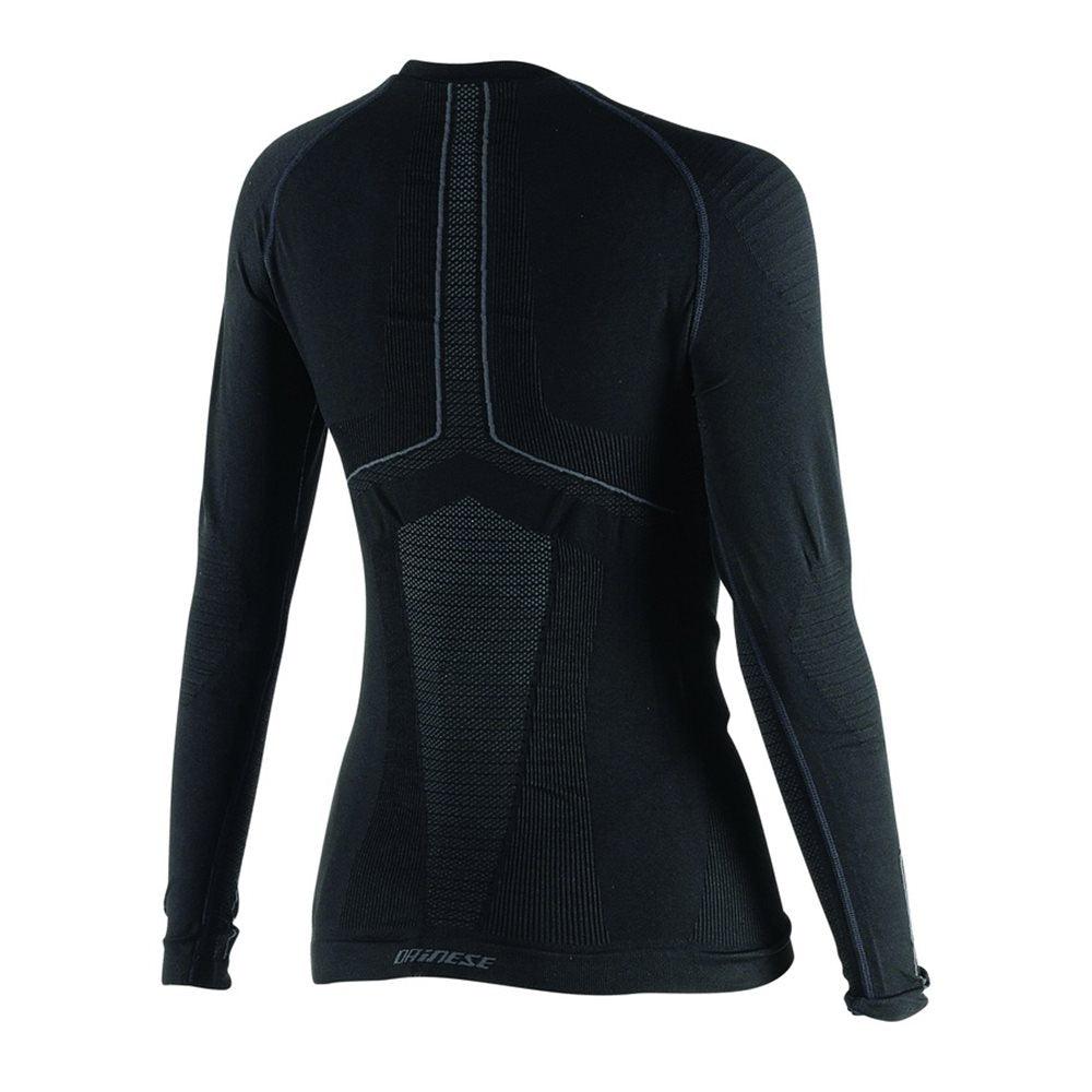 DAINESE D-CORE DRY TEE LS LADY - BLACK/ANTHRACITE MCLEOD ACCESSORIES (P) sold by Cully's Yamaha