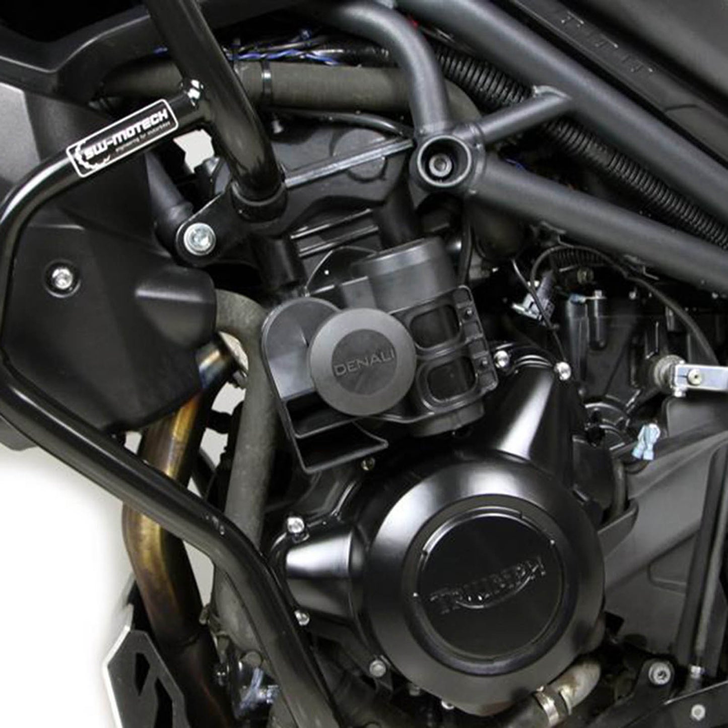 Denali SoundBomb Compact Horn Mount Bracket - Triumph Tiger 800 (Assorted Years)