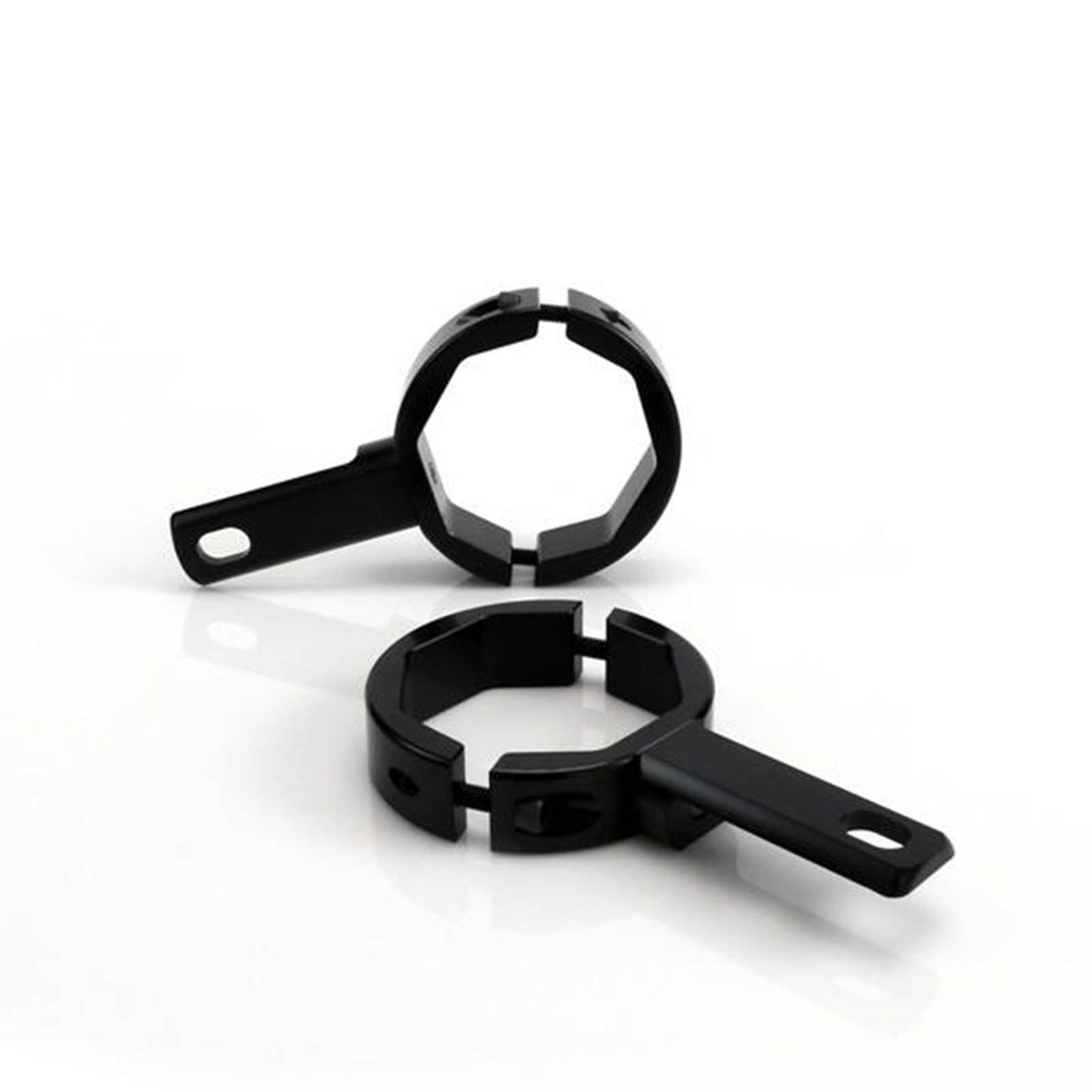 Denali USD Fork Tube Light Mount/ 50-60mm Diametre Tubes - Black