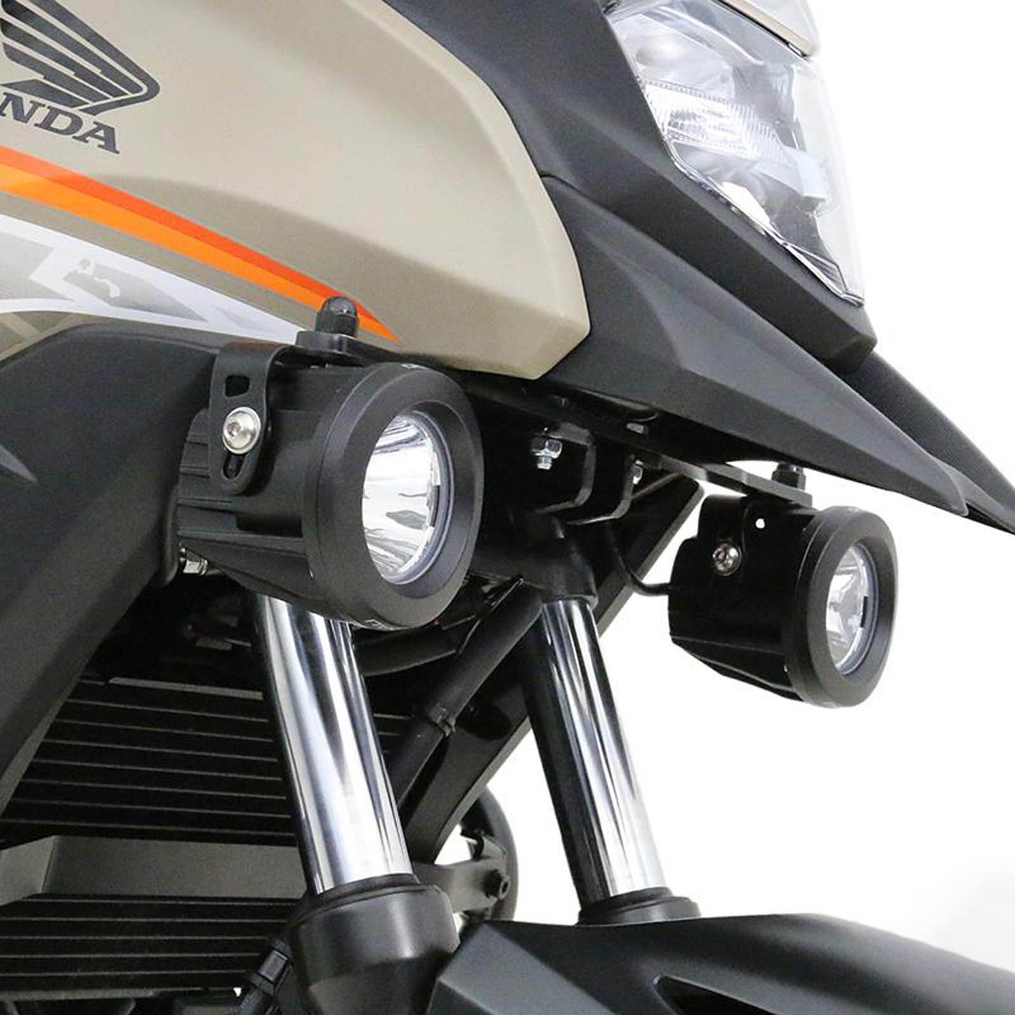 Denali Aux Light Mount Brackets - Honda CB500X \'13-\'17