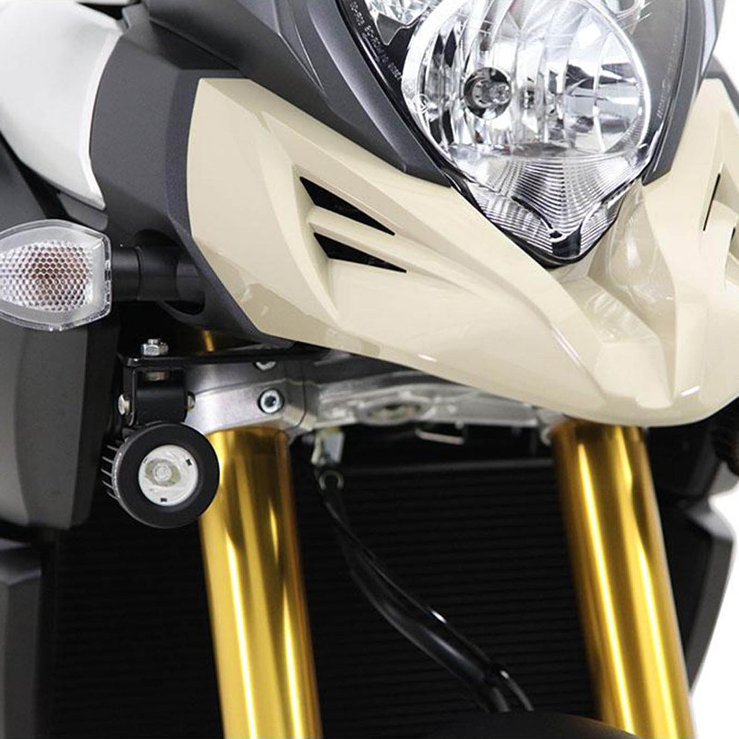 Denali Auxiliary Light Mount Bracket - Suzuki V-strom DL1000 \'14-