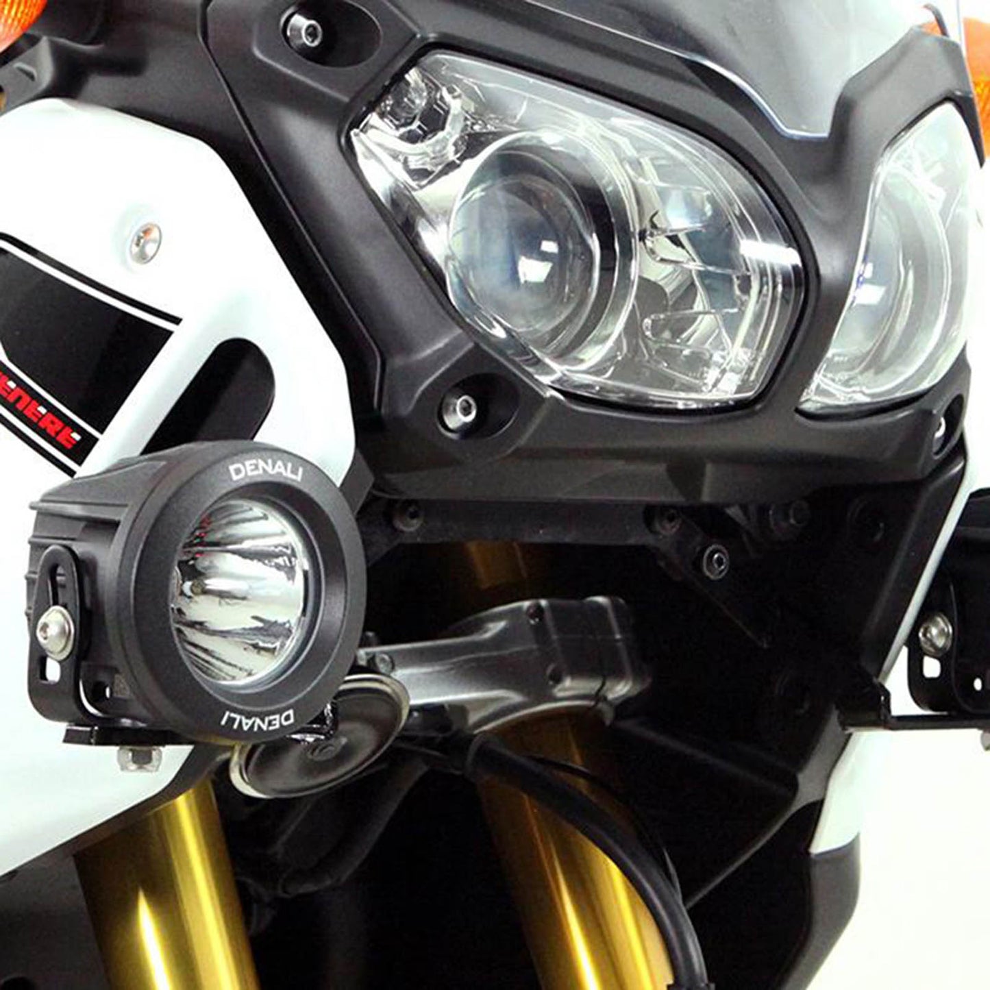 Denali Aux Light Mount Bracket - Yamaha XT1200Z Super Tenere \'11
