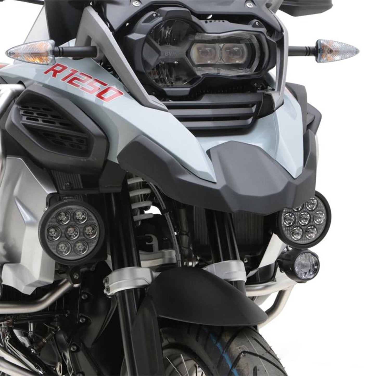 Denali Aux Light Mount Brackets - BMW R1250GSA \'19>