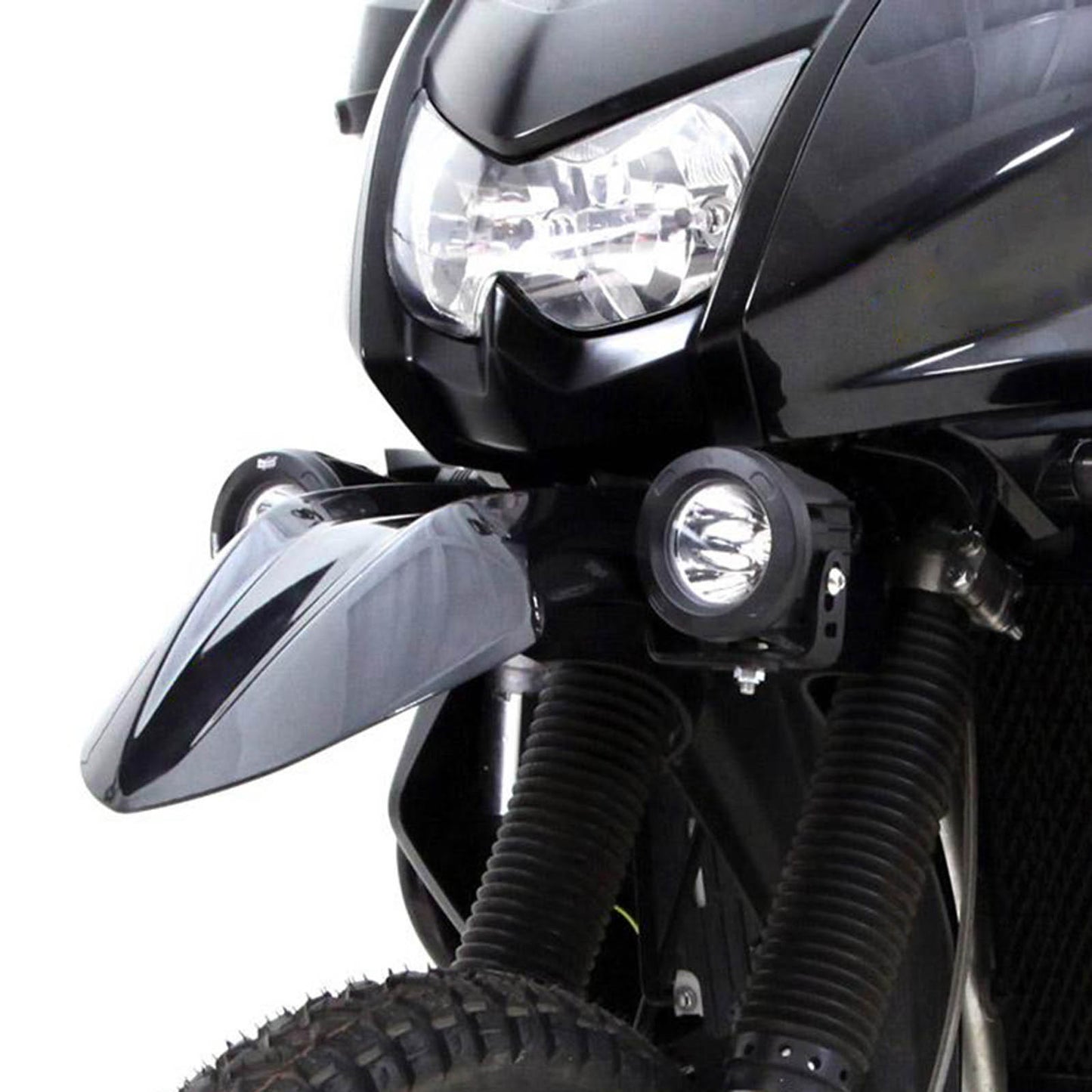 Denali Auxiliary Light Mount Bracket - Kawasaki KLR650E \'08-