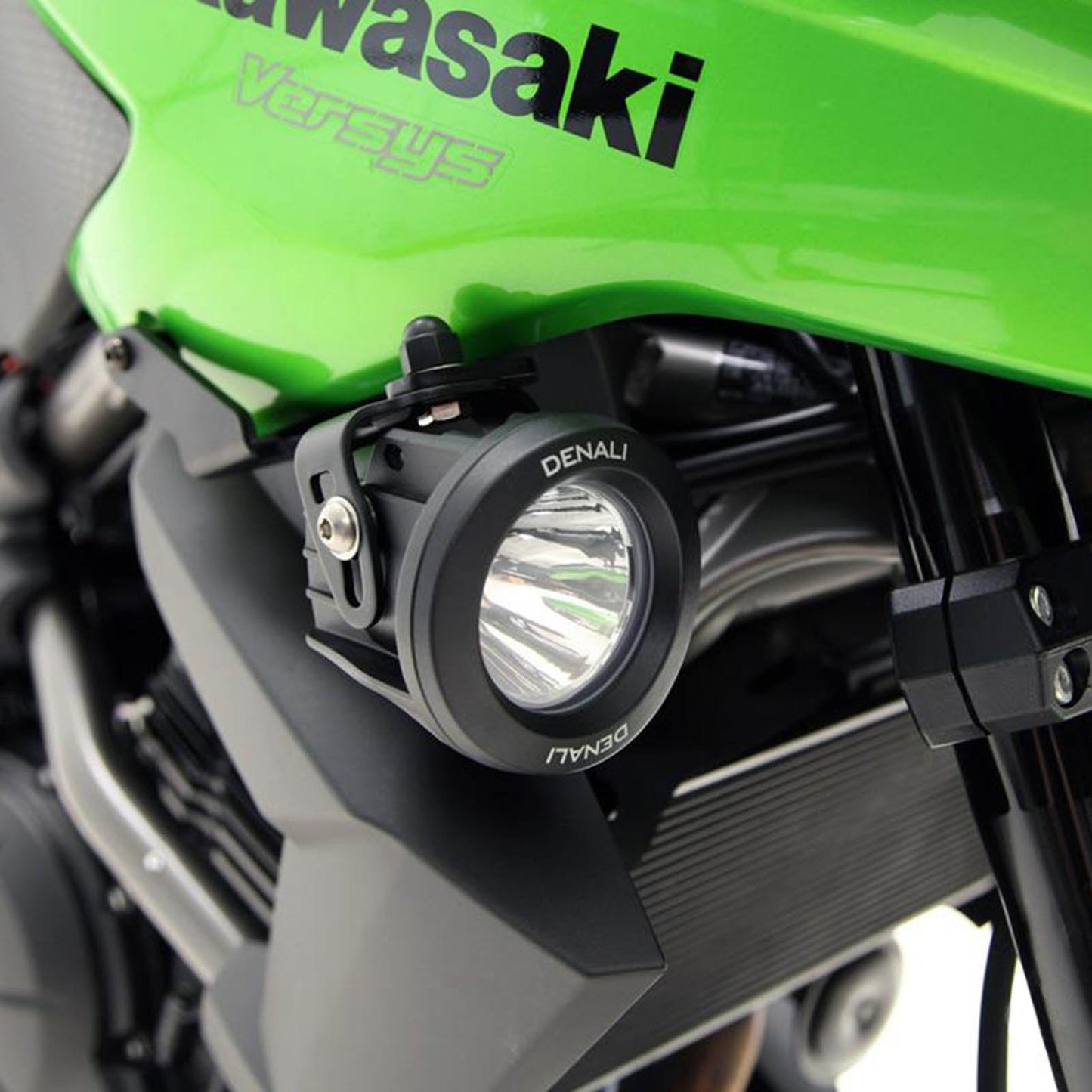 Denali Auxiliary Light Mount Bracket - Kawasaki Versys 650 \'10-\'14