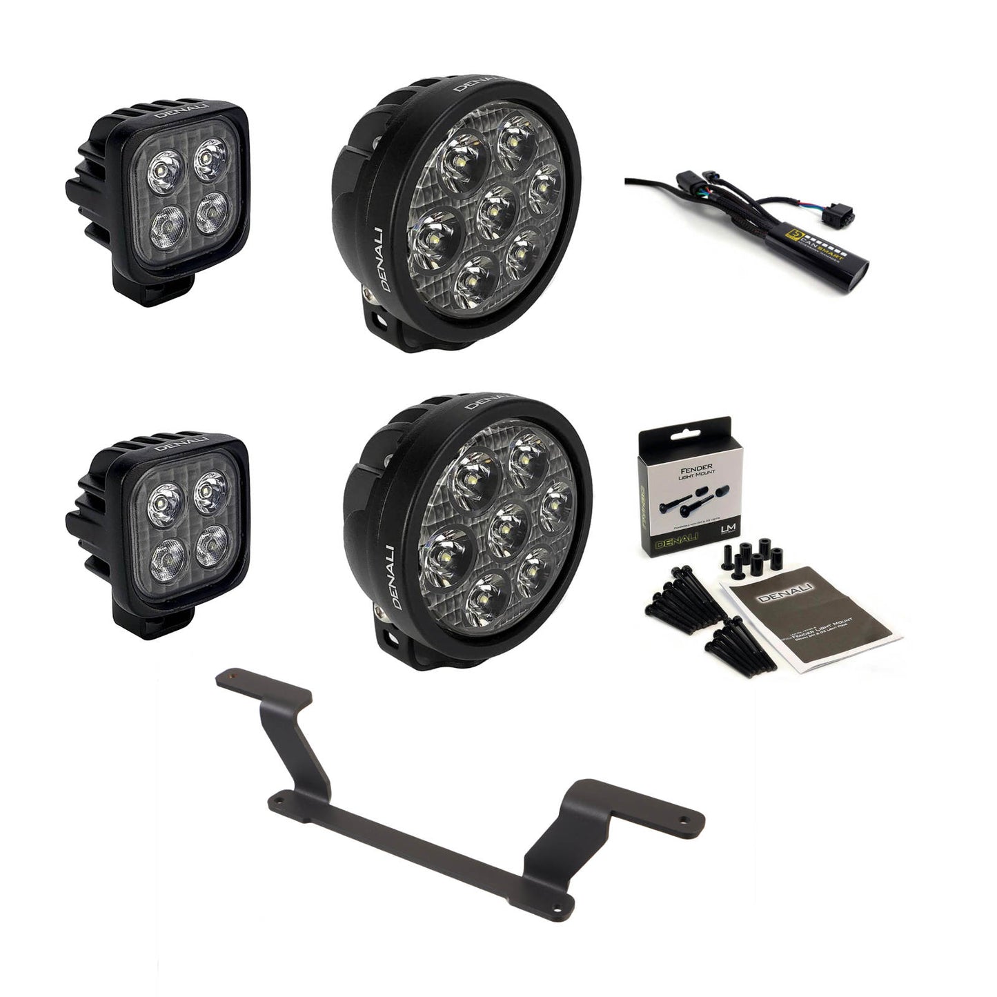 Denali Light Kit BMW R1200/R1250 GS Adventure L3