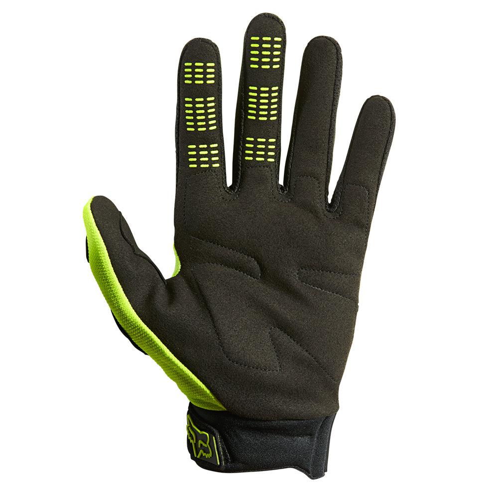 FOX DIRTPAW YOUTH 2023 GLOVES - FLUO YELLOW FOX RACING AUSTRALIA sold by Cully's Yamaha