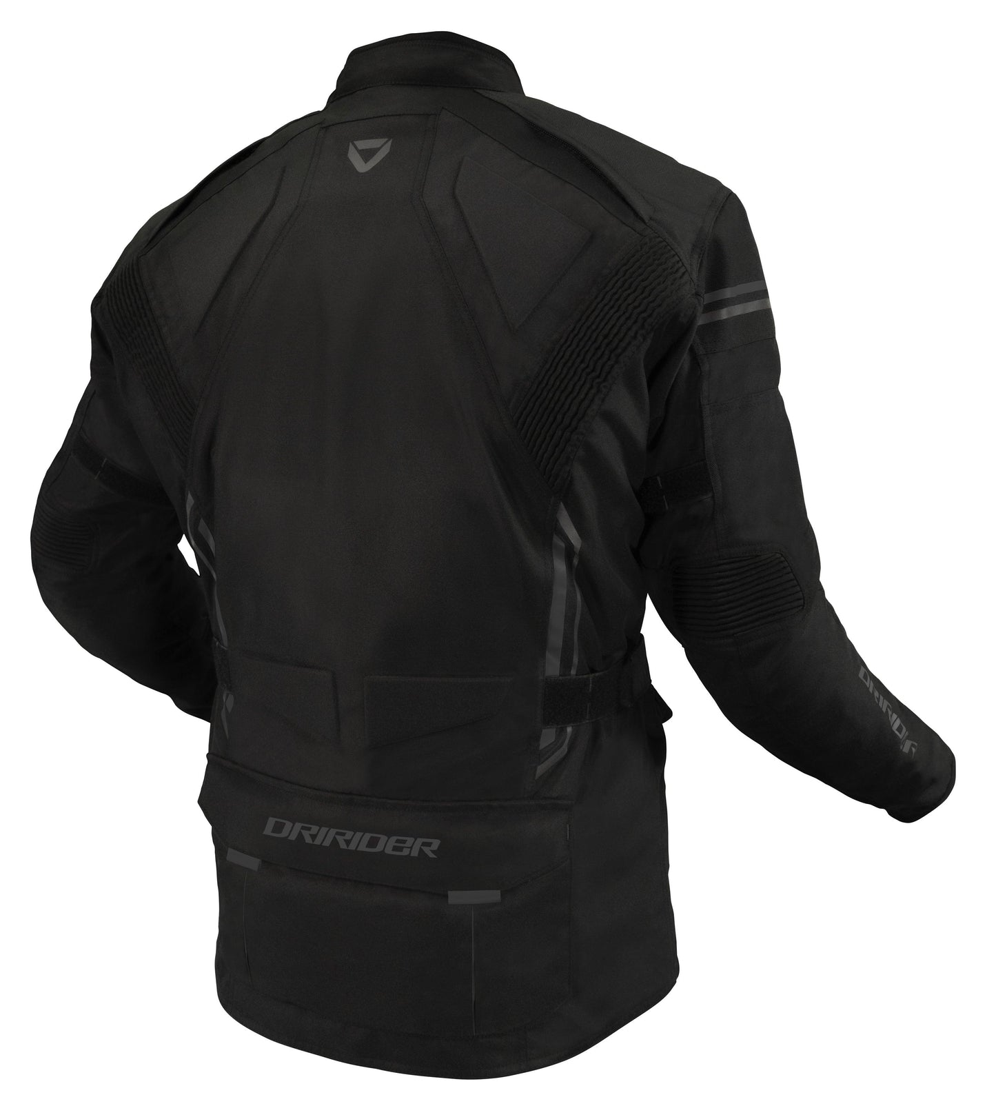 DRIRIDER COMPASS 4 JACKET - BLACK/DARK GREY MCLEOD ACCESSORIES (P) sold by Cully's Yamaha