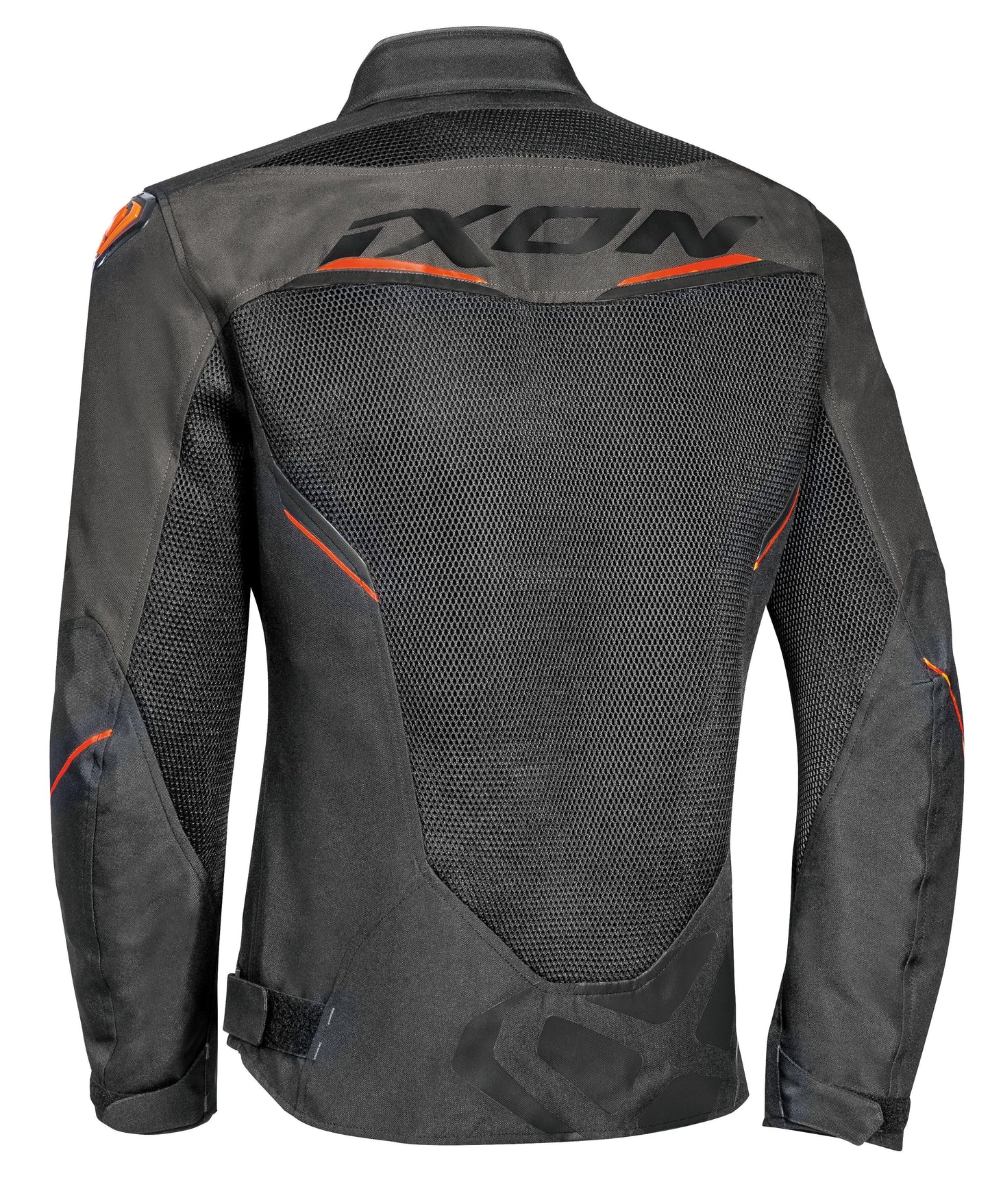 IXON DRACO JACKET - BLACK/ANTHRACITE/ORANGE CASSONS PTY LTD sold by Cully's Yamaha