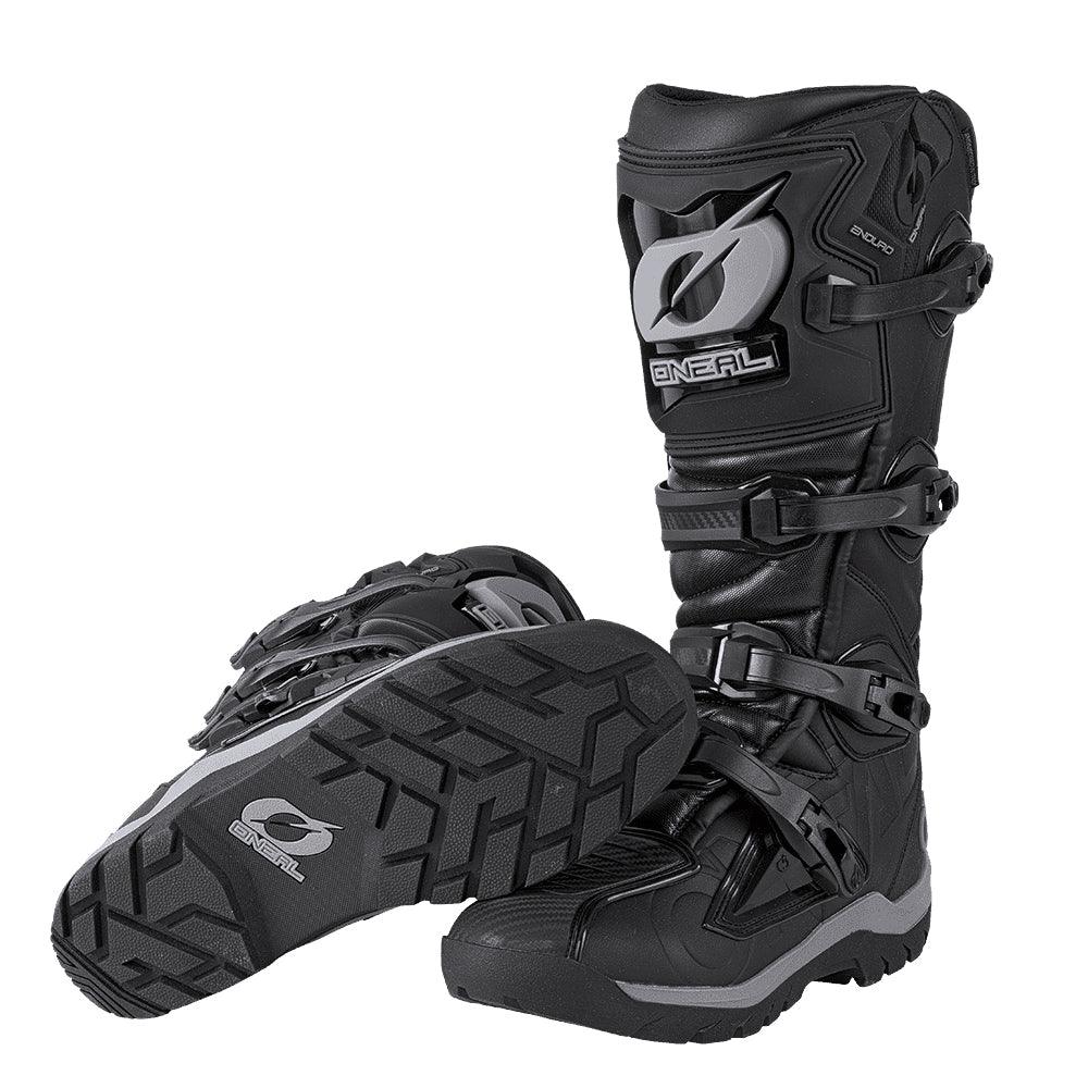 ONEAL RMX ENDURO BOOTS - BLACK/GREY CASSONS PTY LTD sold by Cully's Yamaha
