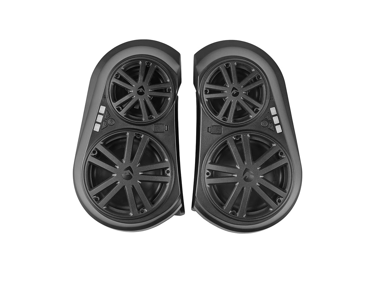 FOOTWELL SPEAKERS 2017>EX, 2022 JETBLASTER - BLACK