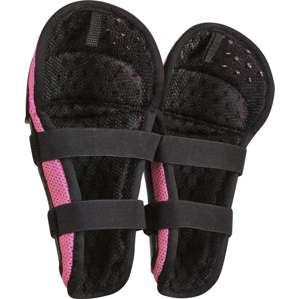 FOX TITAN PEEWEE KNEE/SHIN GUARDS KIDS- BLACK/PINK FOX RACING AUSTRALIA sold by Cully's Yamaha