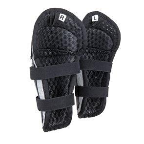 FOX PEEWEE TITAN KNEE GUARD KIDS - BLACK/SILVER FOX RACING AUSTRALIA sold by Cully's Yamaha