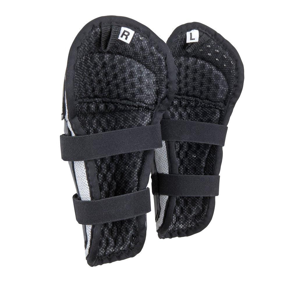 FOX PEEWEE TITAN KNEE GUARD KIDS - BLACK/SILVER FOX RACING AUSTRALIA sold by Cully's Yamaha