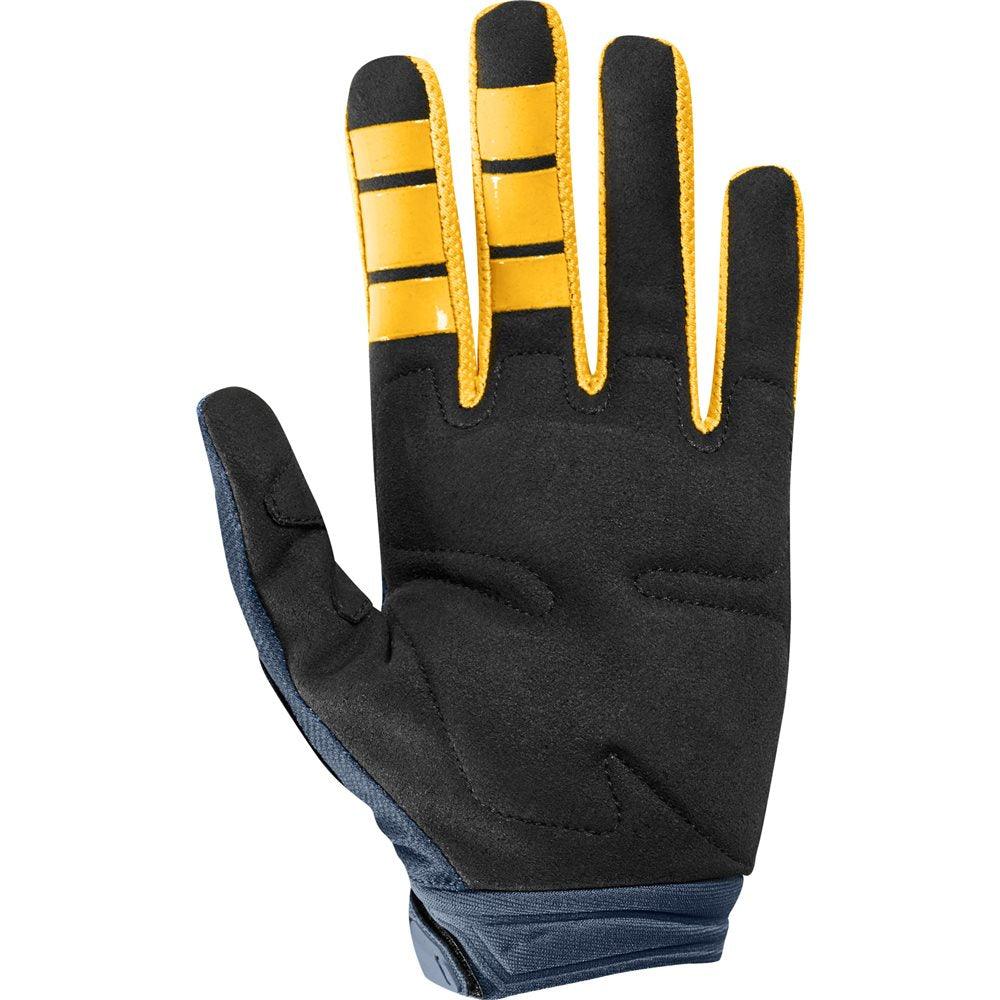 FOX WOMENS DIRTPAW MATA GLOVES - NAVY/YELLOW FOX RACING AUSTRALIA sold by Cully's Yamaha