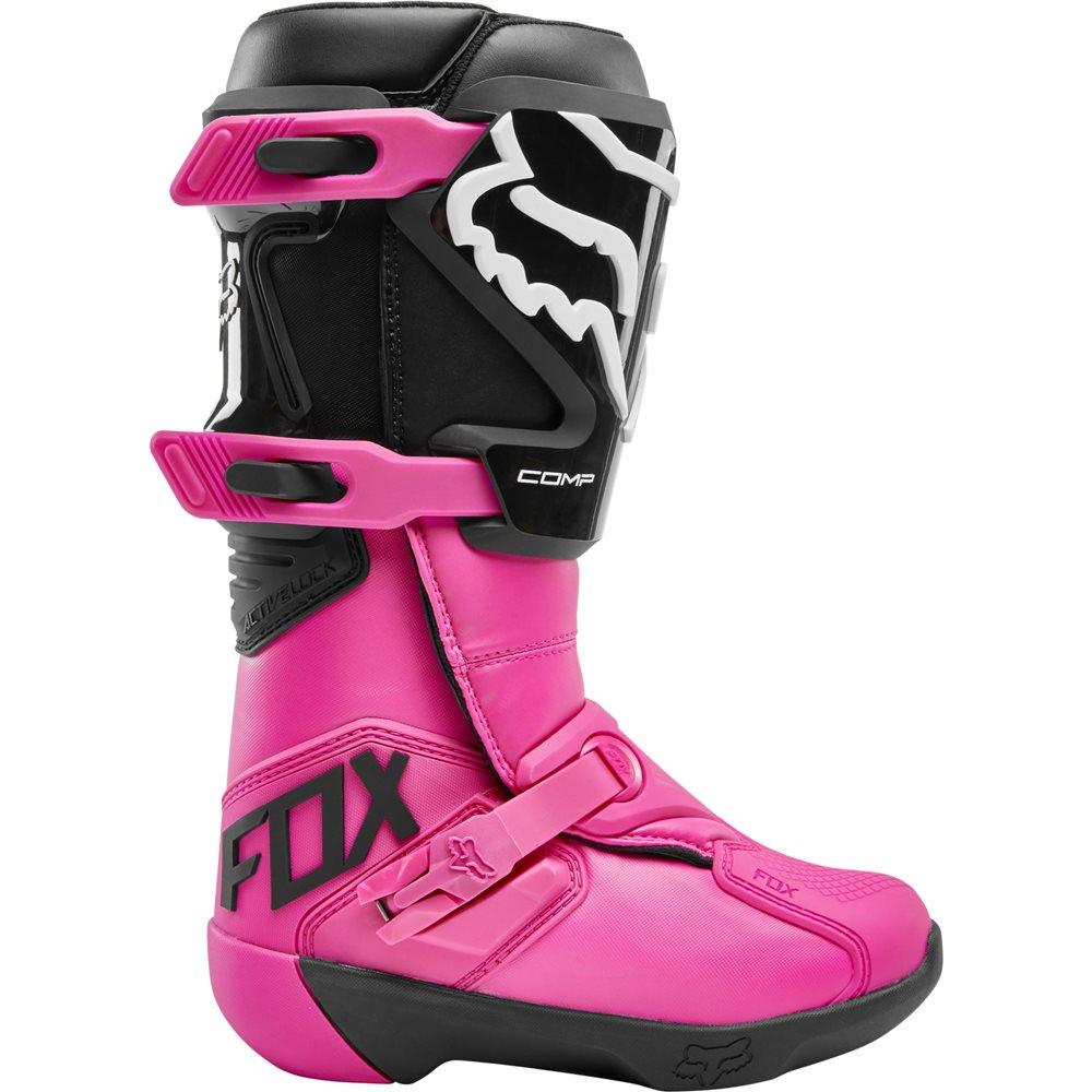 FOX COMP 2023 WOMENS BOOTS - BLACK/PINK FOX RACING AUSTRALIA sold by Cully's Yamaha