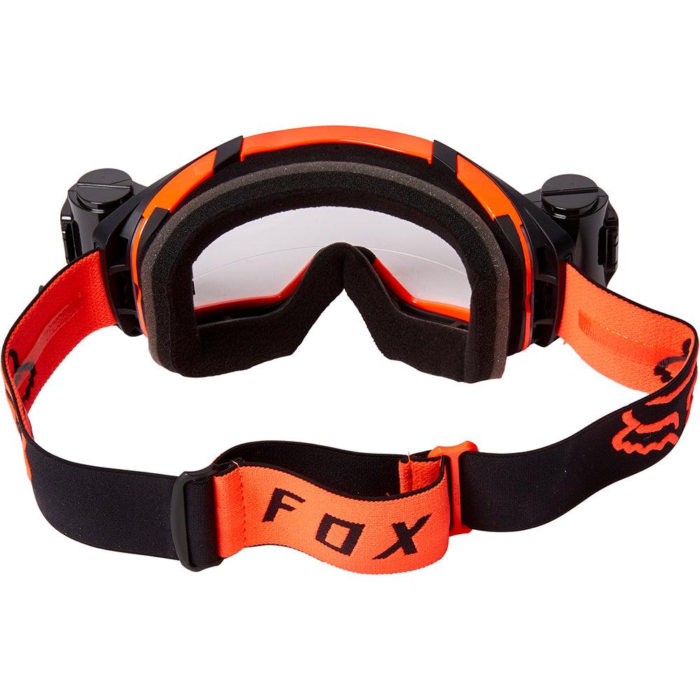 FOX VUE STRAY ROLL OFF GOGGLE - BLACK/ORANGE FOX RACING AUSTRALIA sold by Cully's Yamaha