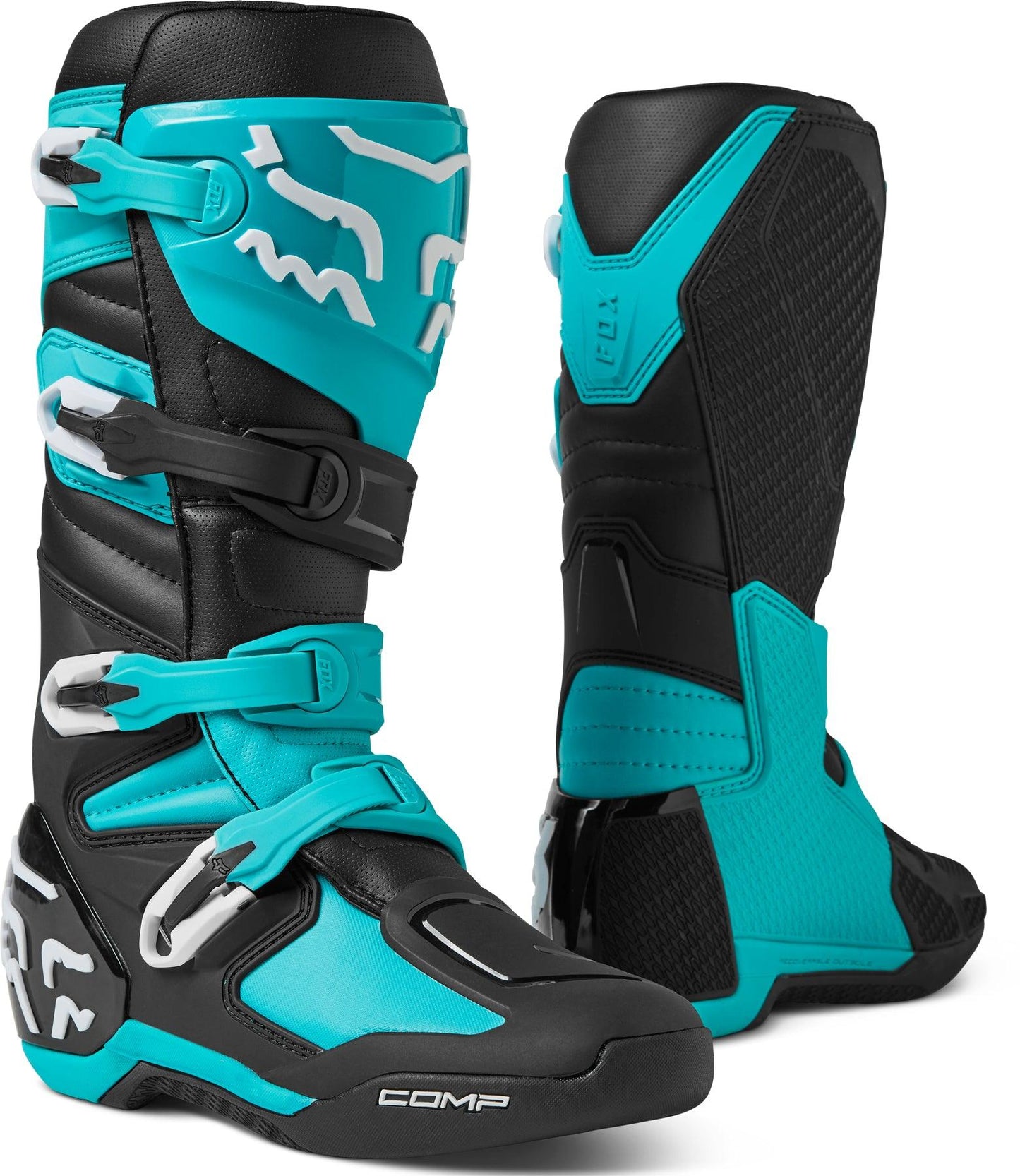 FOX 2023 COMP BOOTS - TEAL FOX RACING AUSTRALIA sold by Cully's Yamaha