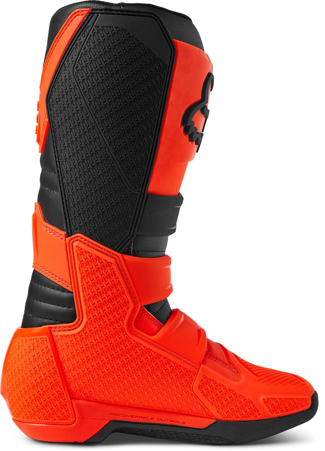 FOX 2023 COMP BOOTS - FLO ORANGE FOX RACING AUSTRALIA sold by Cully's Yamaha