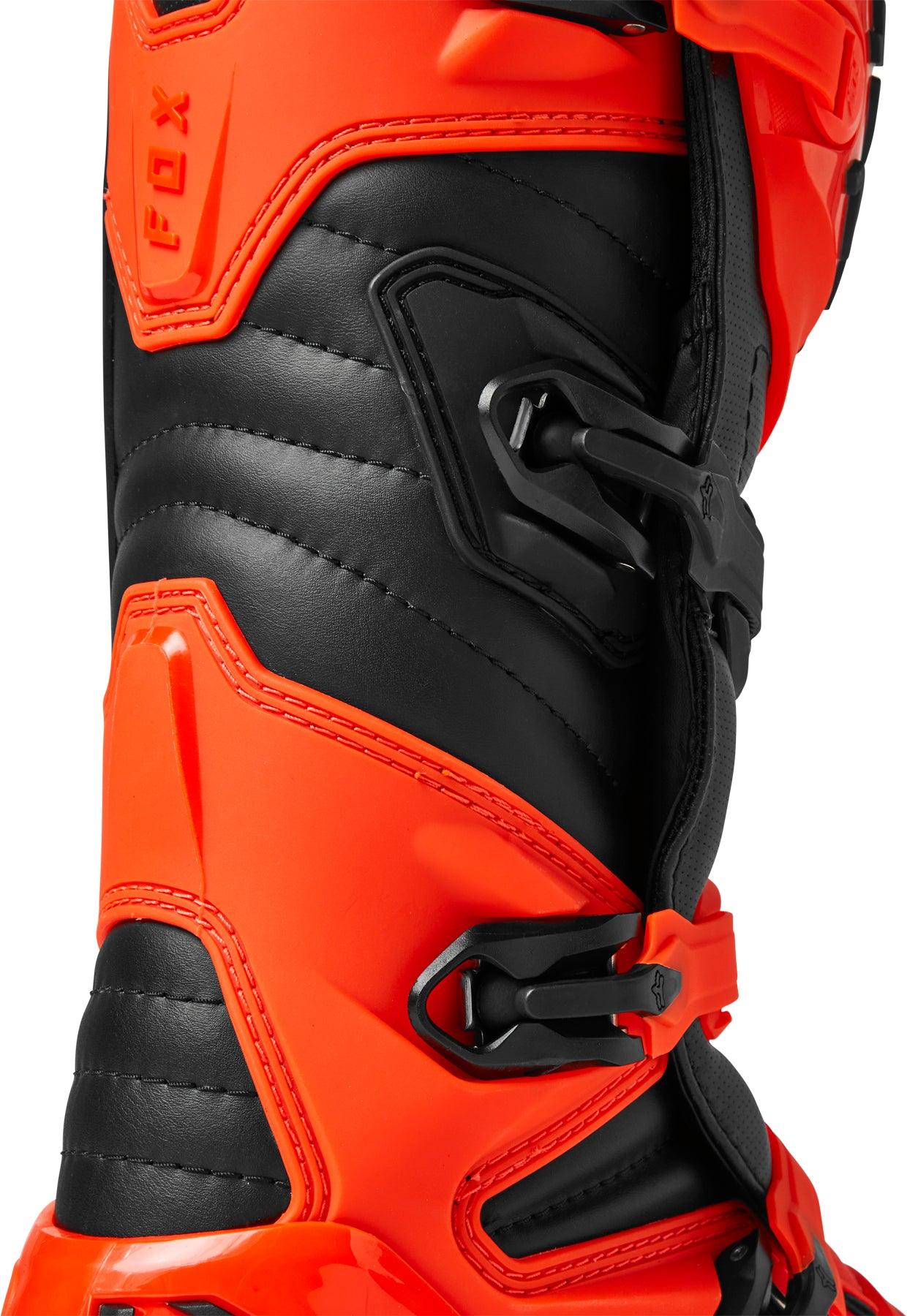 FOX 2023 COMP BOOTS - FLO ORANGE FOX RACING AUSTRALIA sold by Cully's Yamaha