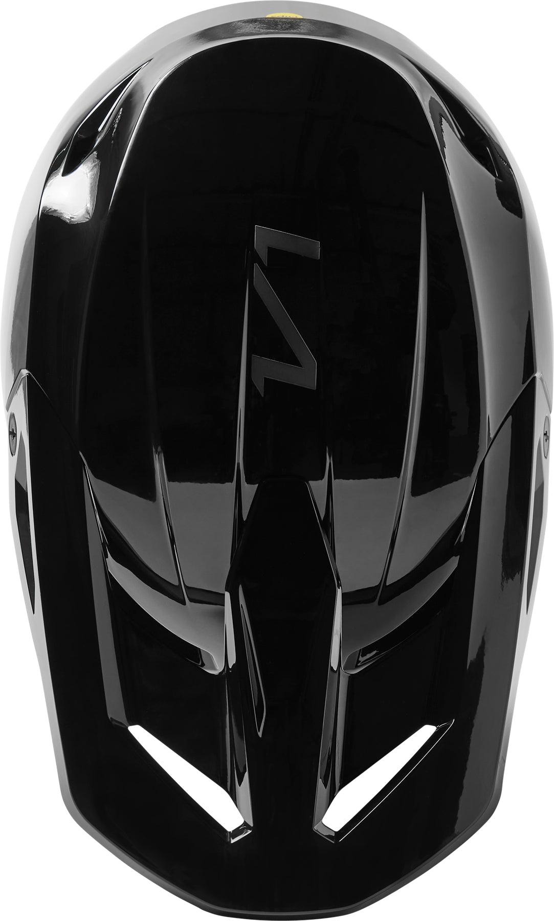 FOX 2023 V1 SOLID HELMET - BLACK FOX RACING AUSTRALIA sold by Cully's Yamaha