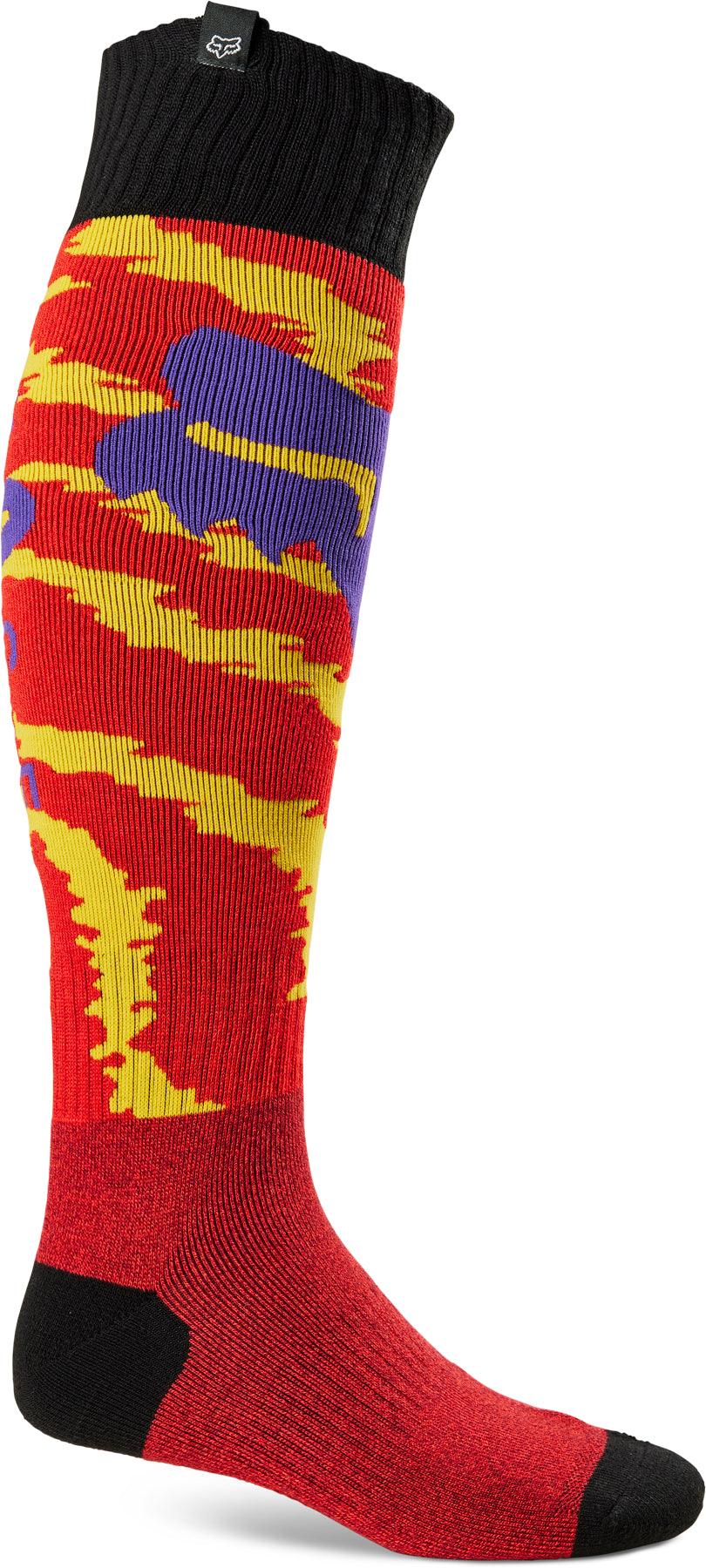 FOX 2023 180 NUKLR SOCKS - FLO RED FOX RACING AUSTRALIA sold by Cully's Yamaha