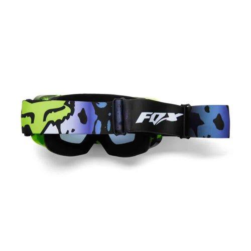 FOX 2023 MAIN MORPHIC SMOKE LENS GOGGLES - BLACK/YELLOW FOX RACING AUSTRALIA sold by Cully's Yamaha