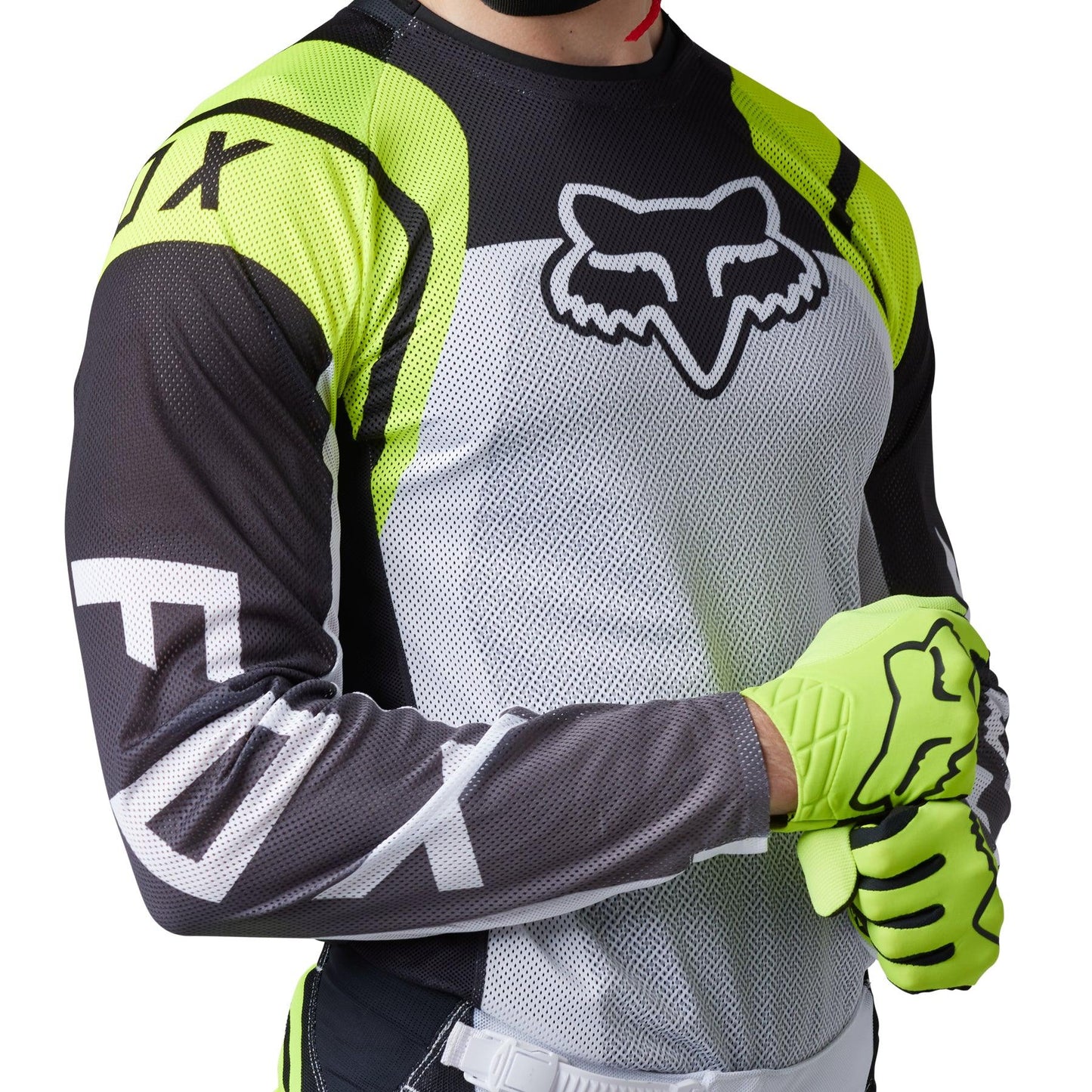 FOX 2023 AIRLINE SENSORY JERSEY - FLO YELLOW FOX RACING AUSTRALIA sold by Cully's Yamaha